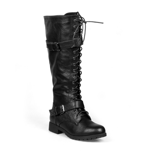 Travis13 Laceup Womens Combat Boot 